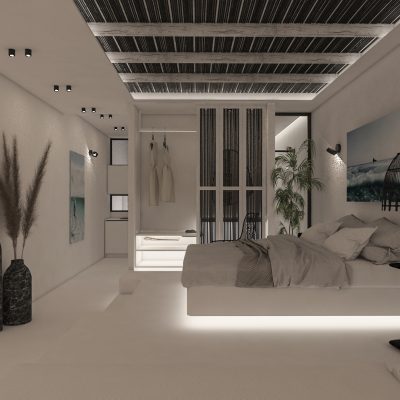 ag design architect greece bedroom