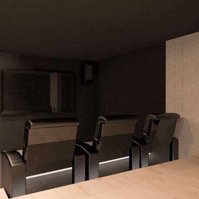 ag design architect greece cinema area