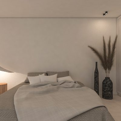 ag design architect greece double bedroom 1