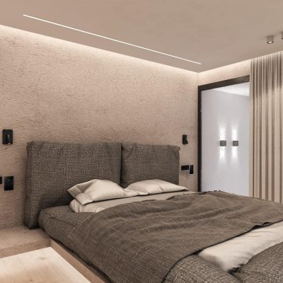 ag design architect greece double bedroom 1