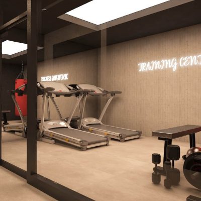 ag design architect greece gym area