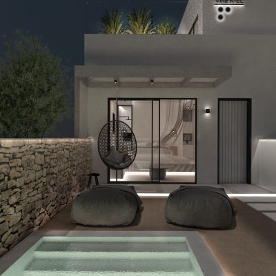 ag design architect greece left side pool