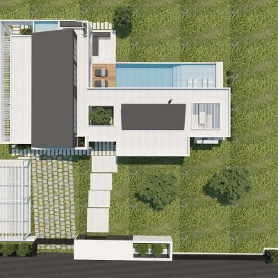 ag design architect greece panoramic view of the villa