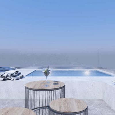 ag design architect greece pool view 1