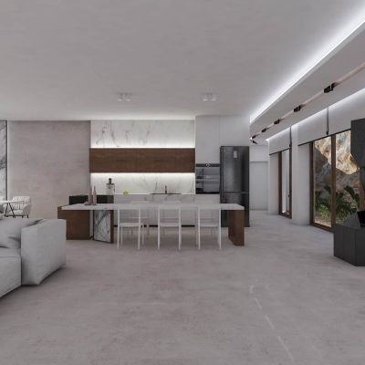 ag design architect greece second dining area and kitchen