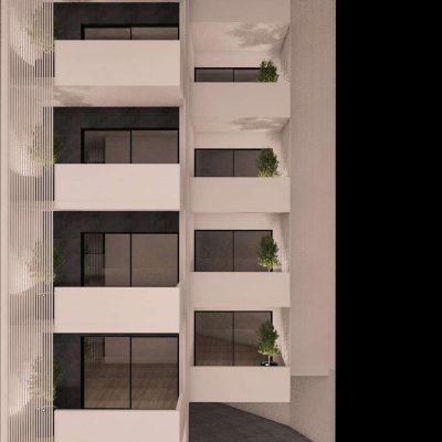 ag design architect greece side view of the apartment club