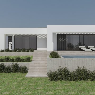 ag design architect greece view of the residence